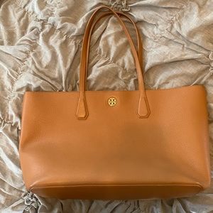Tory Burch Light Camel Brown Tote